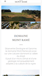 Mobile Screenshot of domainemontrame.com